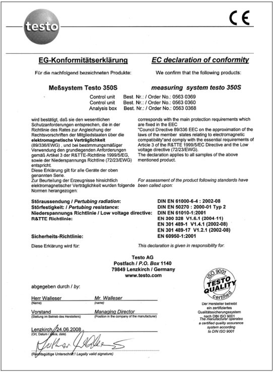 testo350煙氣分析儀技術規(guī)范-1 testo350煙氣分析儀技術規(guī)范-1