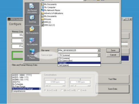 HTV-M甲醛檢測儀軟件的使用方法2-4 HTV-M甲醛檢測儀軟件的使用方法2-4