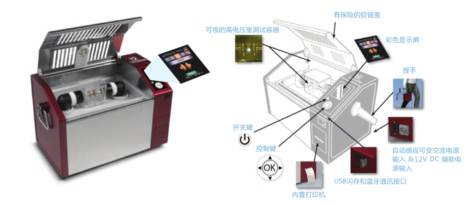 全自動(dòng)<a href='http://www.yspmgs.com/Ppzq/b2.html'>絕緣油測(cè)試儀</a>BA系列