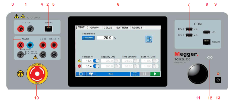 TORKEL900系列蓄電池放電試驗系統(tǒng) TORKEL900系列蓄電池放電試驗系統(tǒng)