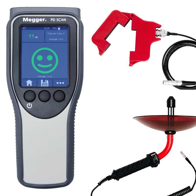 Megger PD SCAN手持式在線局放巡檢儀 Megger PD SCAN手持式在線局放巡檢儀