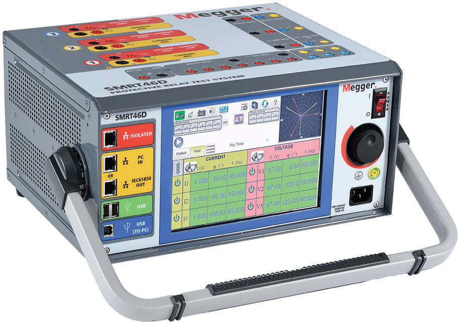 MEGGER SMRT46D多相繼保測試儀 MEGGER SMRT46D多相繼保測試儀