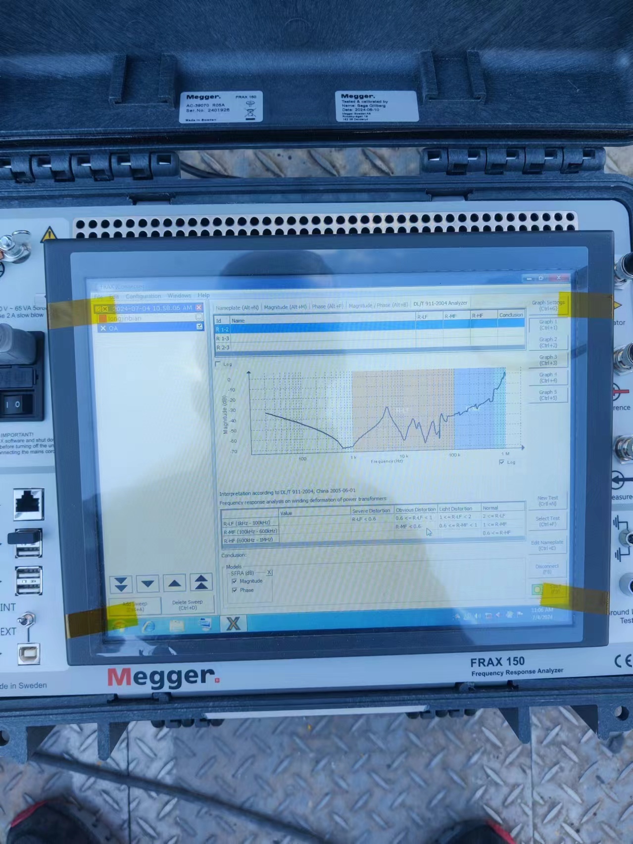 FRAX150掃頻響應分析儀 FRAX150掃頻響應分析儀