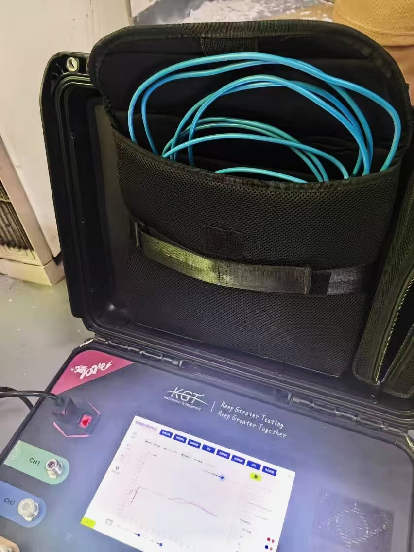 電纜故障檢測(cè)現(xiàn)場(chǎng) 電纜故障檢測(cè)現(xiàn)場(chǎng)