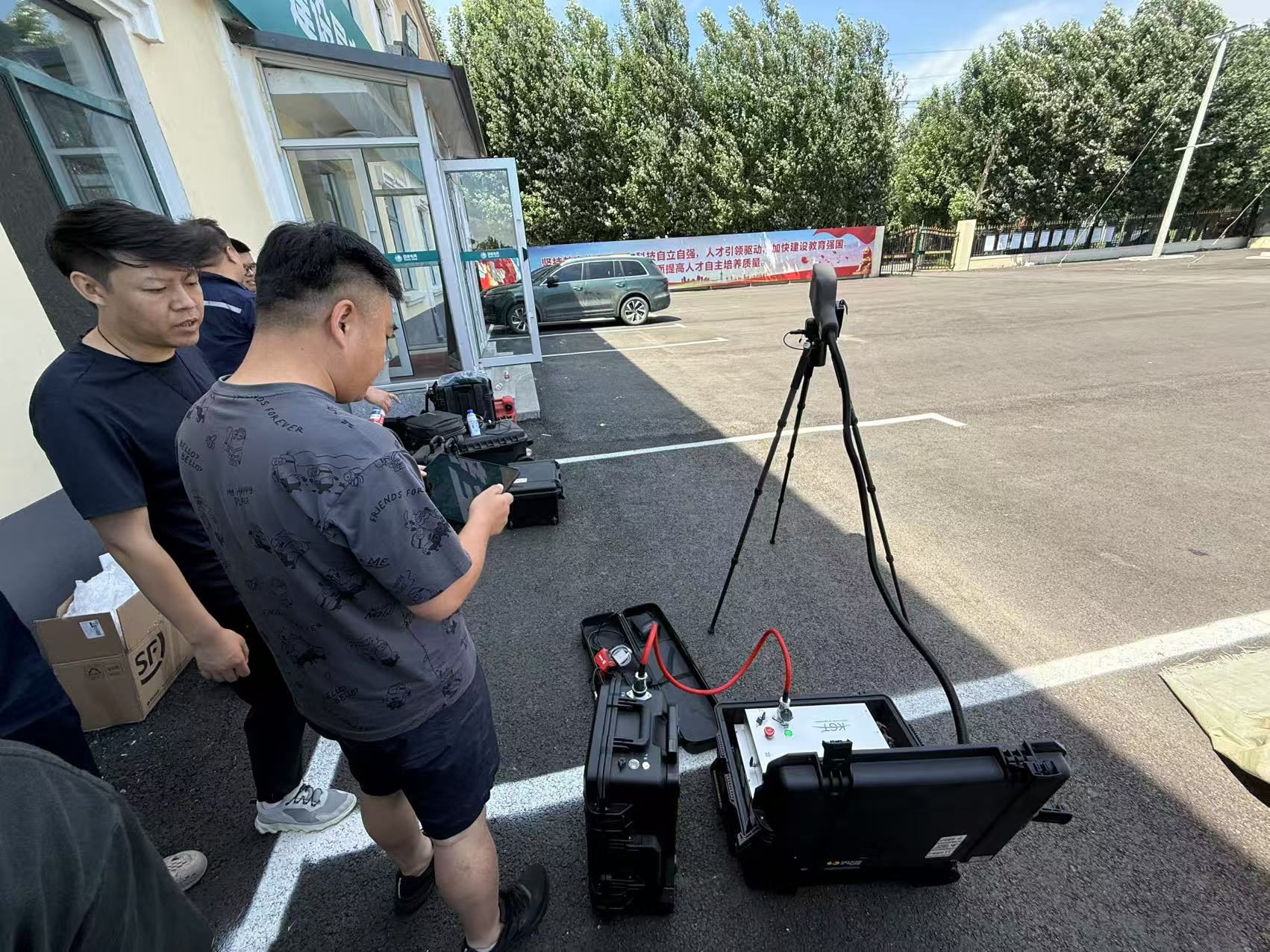 激光清障儀現(xiàn)場 激光清障儀現(xiàn)場