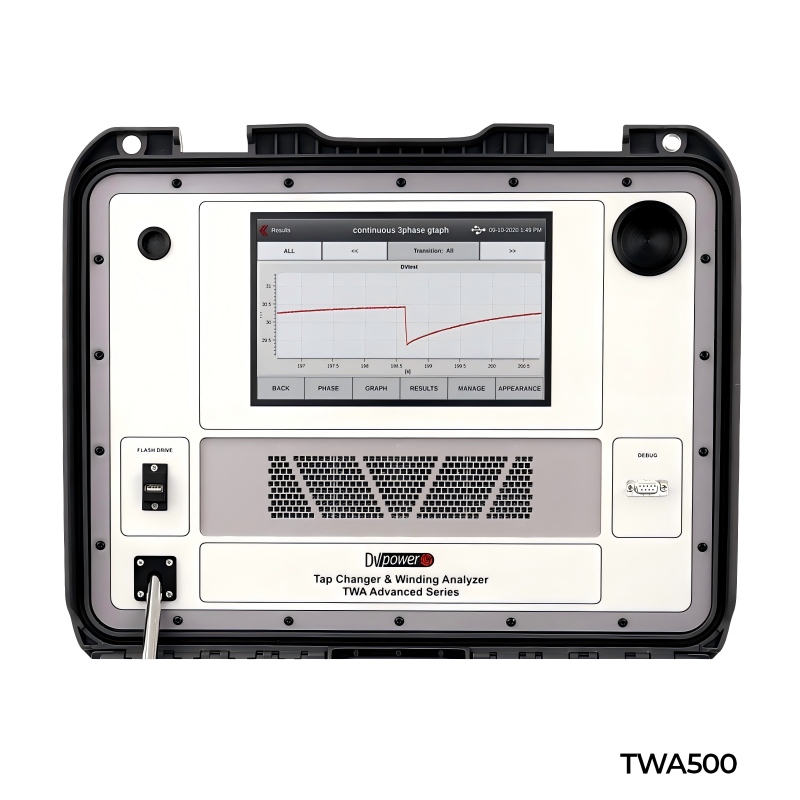 瑞典DVPOWER TWA500三相變壓器有載分接開(kāi)關(guān)測(cè)試儀