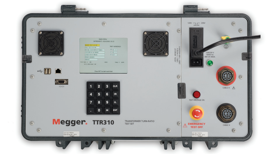 MEGGER TTR310E MEGGER TTR310E