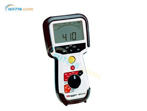 MIT410絕緣阻抗和連續(xù)性測試儀 MIT410絕緣阻抗和連續(xù)性測試儀