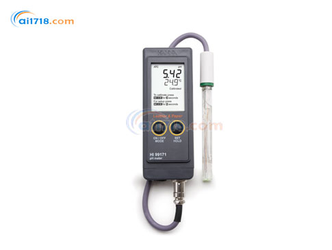 HI99171D2微電腦酸度PH-溫度測定儀 HI99171D2微電腦酸度PH-溫度測定儀