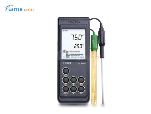HI9124微電腦酸度PH-溫度測定儀 HI9124微電腦酸度PH-溫度測定儀